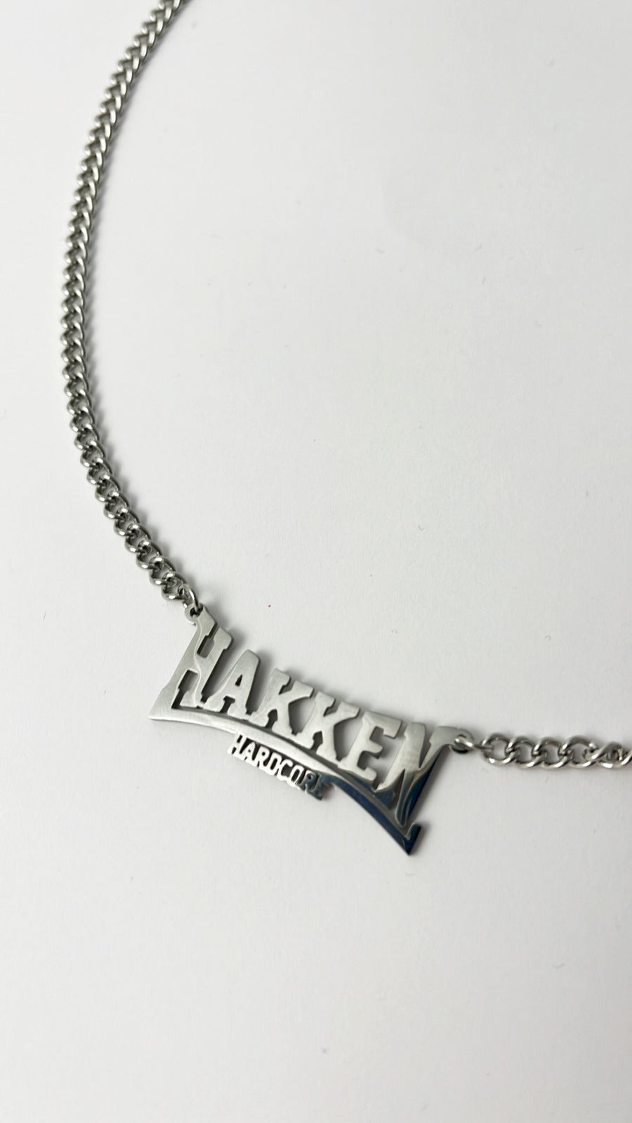 necklace hakken hardcore – front view
